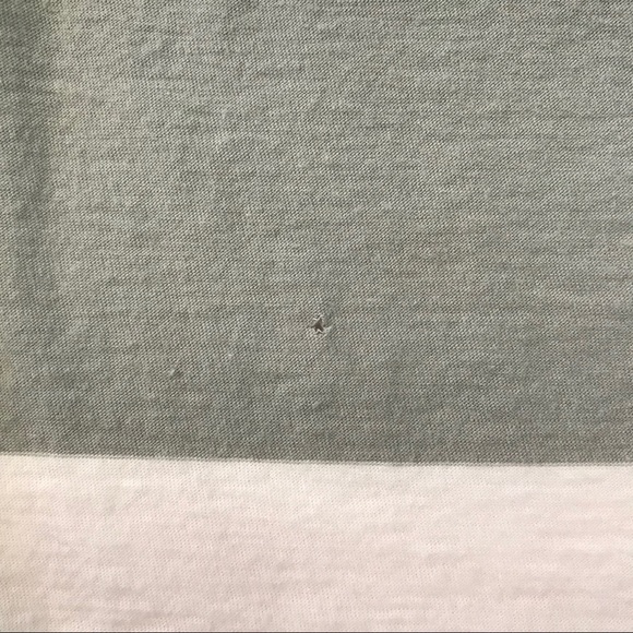 Express Gray/White Striped Cardigan - Picture 7 of 7